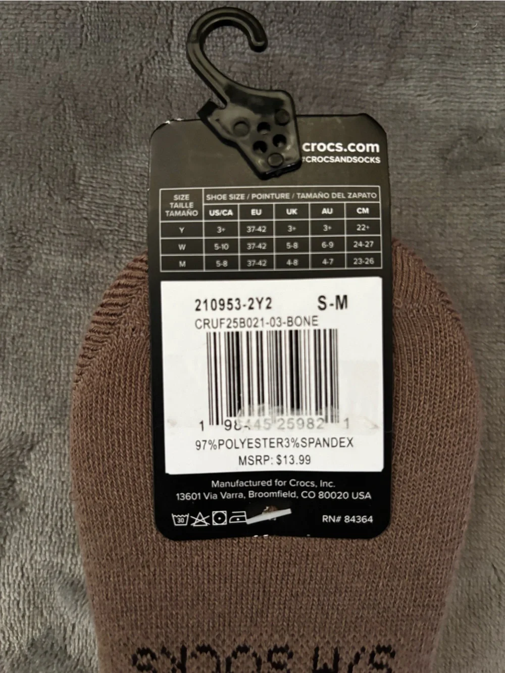 CROCS three pack